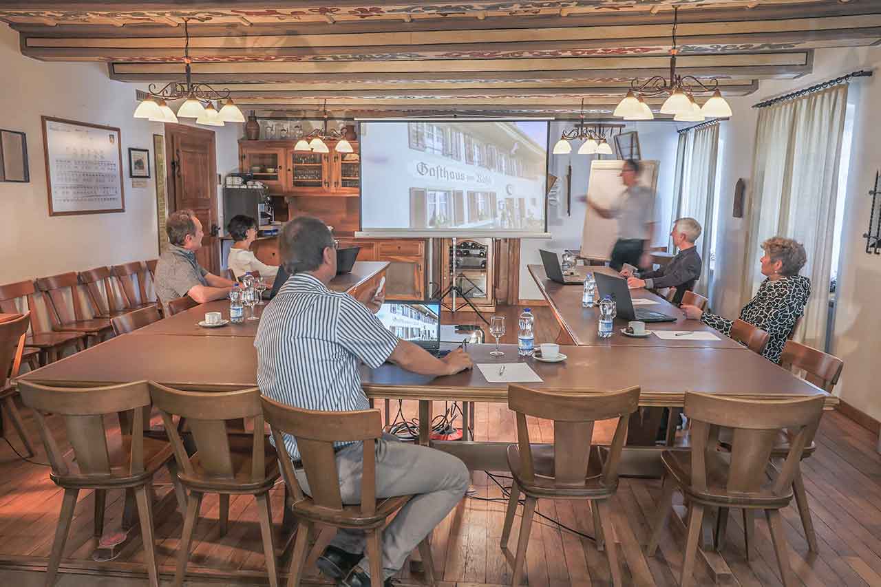 Das «Säli» im Gasthaus zum Rössli in Gipf-Oberfrick