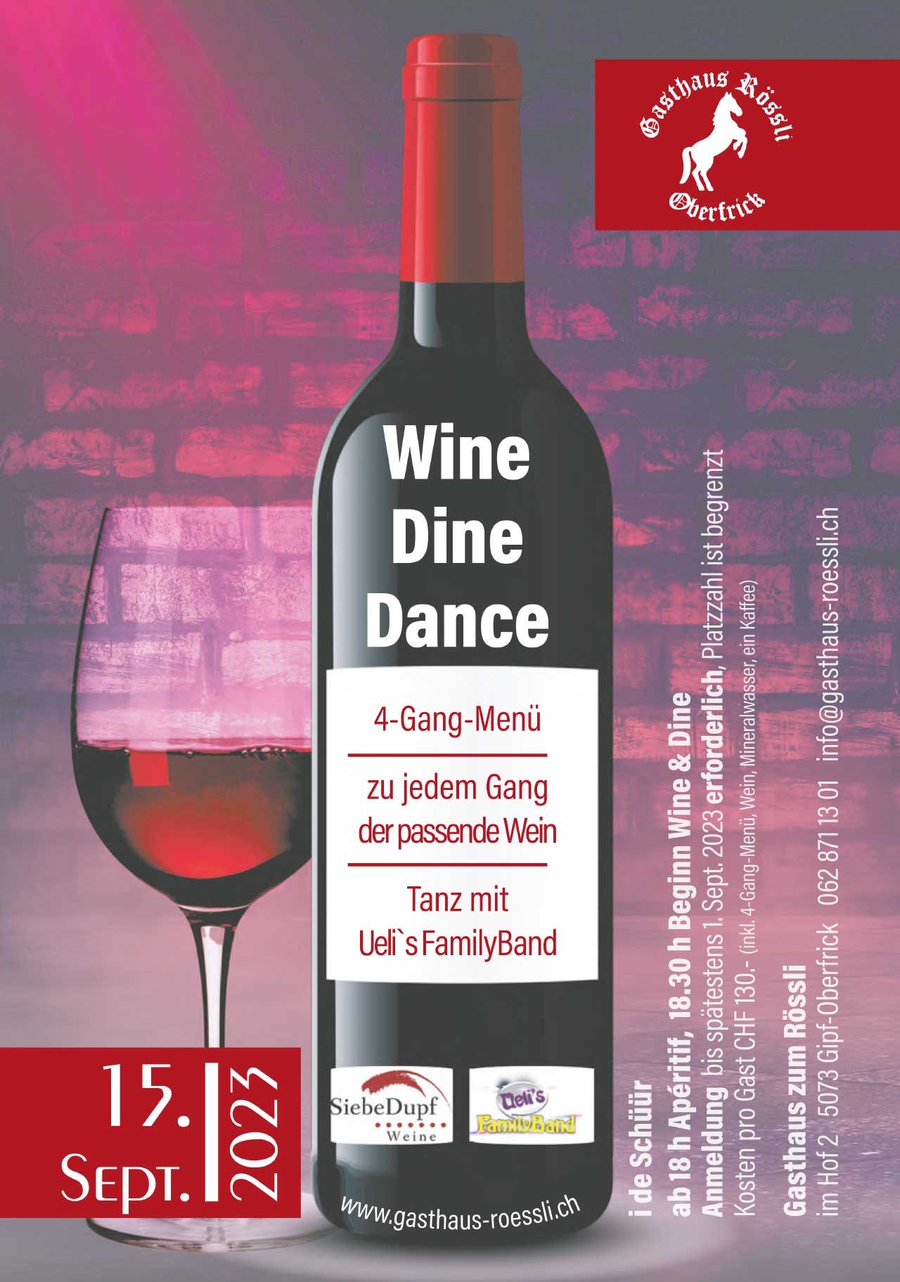Wine Dine Dance 2023